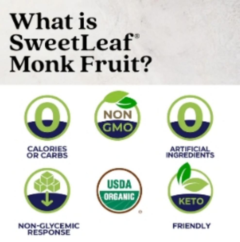 图片 SweetLeaf 罗汉果颗粒甜味剂(80包装)